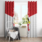 AFL Sydney Custom Window Curtain with Swans Mascot Simple Style