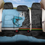 NRL Panthers-Shark Mascot Custom Back Car Seat Cover Cracked Metal Style