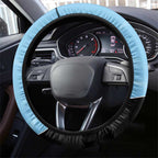 NRL Panthers-Shark Mascot Steering Wheel Cover Cracked Metal Style