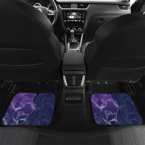 NRL Storm-Rooster Mascot Custom Car Mats Cracked Metal Style