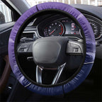 NRL Storm-Rooster Mascot Steering Wheel Cover Cracked Metal Style
