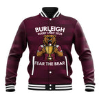 Pride of Burleigh Rugby Spirit Custom Baseball Jacket Queensland Grand Final Edition 2025 - Aussie Hoodie