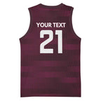 Pride of Burleigh Rugby Spirit Custom Basketball Jersey Queensland Grand Final Edition 2025 - Aussie Hoodie