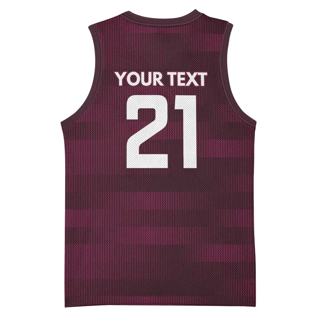 Pride of Burleigh Rugby Spirit Custom Basketball Jersey Queensland Grand Final Edition 2025 - Aussie Hoodie