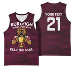 Pride of Burleigh Rugby Spirit Custom Basketball Jersey Queensland Grand Final Edition 2025 - Aussie Hoodie