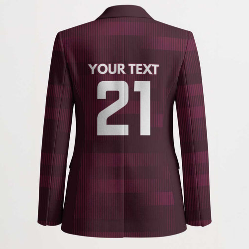 Pride of Burleigh Rugby Spirit Custom Blazer Queensland Grand Final Edition 2025 - Aussie Hoodie