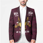 Pride of Burleigh Rugby Spirit Custom Blazer Queensland Grand Final Edition 2025 - Aussie Hoodie