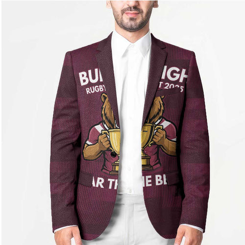 Pride of Burleigh Rugby Spirit Custom Blazer Queensland Grand Final Edition 2025 - Aussie Hoodie