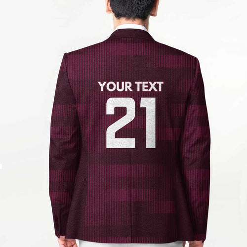 Pride of Burleigh Rugby Spirit Custom Blazer Queensland Grand Final Edition 2025 - Aussie Hoodie