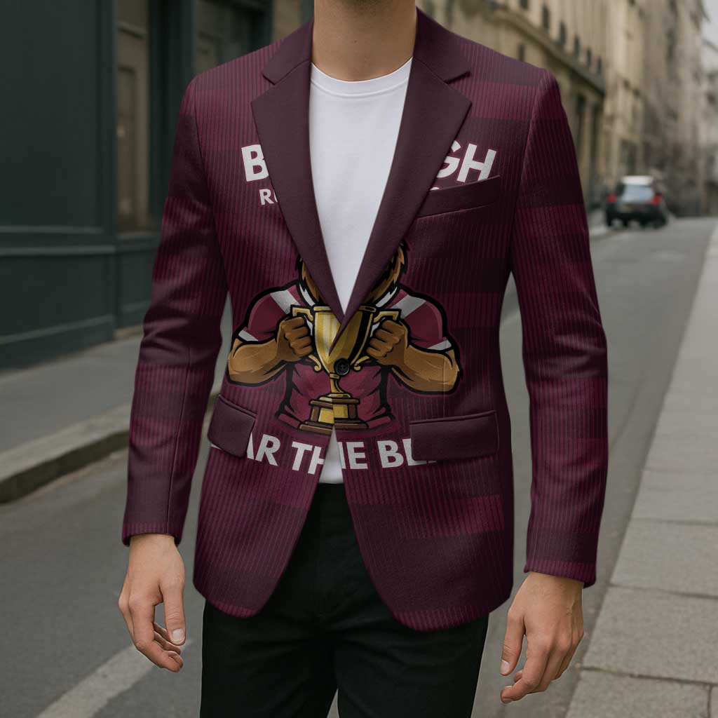 Pride of Burleigh Rugby Spirit Custom Blazer Queensland Grand Final Edition 2025 - Aussie Hoodie