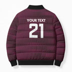 Pride of Burleigh Rugby Spirit Custom Bomber Puffer Jacket Queensland Grand Final Edition 2025 - Aussie Hoodie