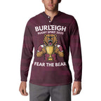 Pride of Burleigh Rugby Spirit Custom Button Sweatshirt Queensland Grand Final Edition 2025 - Aussie Hoodie