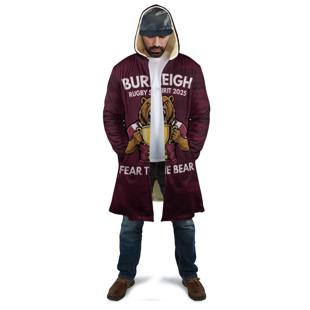 Pride of Burleigh Rugby Spirit Custom Cloak Queensland Grand Final Edition 2025 - Aussie Hoodie