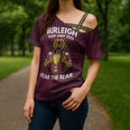 Pride of Burleigh Rugby Spirit Custom Cross Shoulder Shirt Queensland Grand Final Edition 2025 - Aussie Hoodie