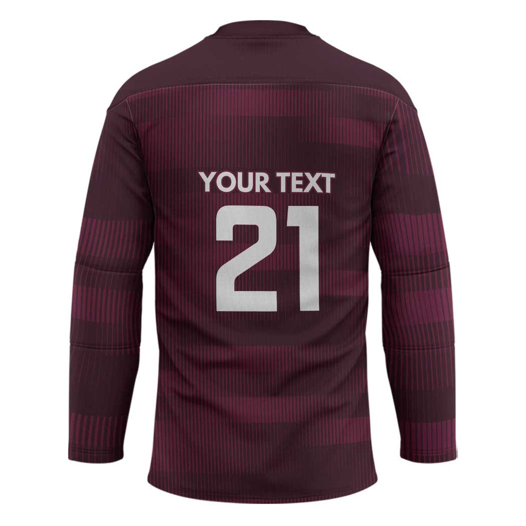 Pride of Burleigh Rugby Spirit Custom Hockey Jersey Queensland Grand Final Edition 2025 - Aussie Hoodie