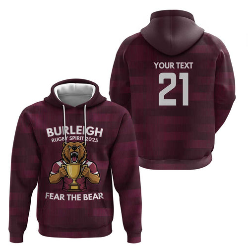 Pride of Burleigh Rugby Spirit Custom Hoodie Queensland Grand Final Edition 2025 - Aussie Hoodie