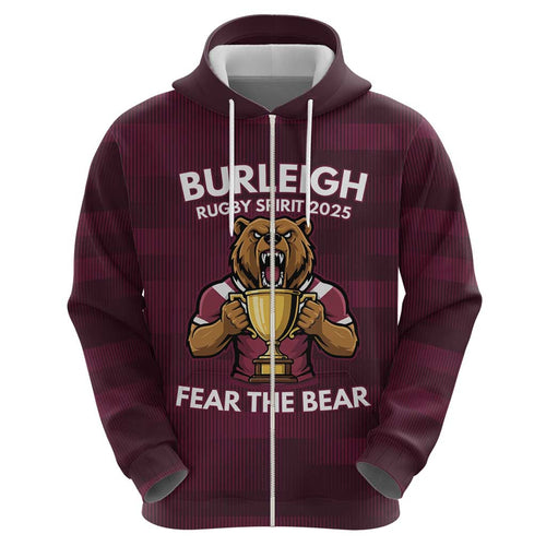 Pride of Burleigh Rugby Spirit Custom Hoodie Queensland Grand Final Edition 2025 - Aussie Hoodie
