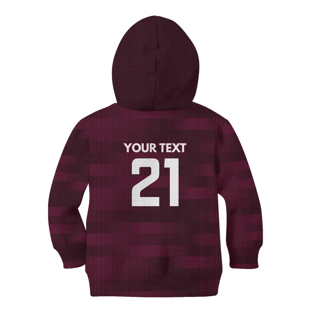 Pride of Burleigh Rugby Spirit Custom Kid Hoodie Queensland Grand Final Edition 2025 - Aussie Hoodie