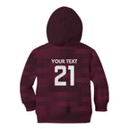 Pride of Burleigh Rugby Spirit Custom Kid Hoodie Queensland Grand Final Edition 2025 - Aussie Hoodie