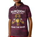 Pride of Burleigh Rugby Spirit Custom Kid Polo Shirt Queensland Grand Final Edition 2025 - Aussie Hoodie