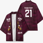 Pride of Burleigh Rugby Spirit Custom Kimono Queensland Grand Final Edition 2025 - Aussie Hoodie