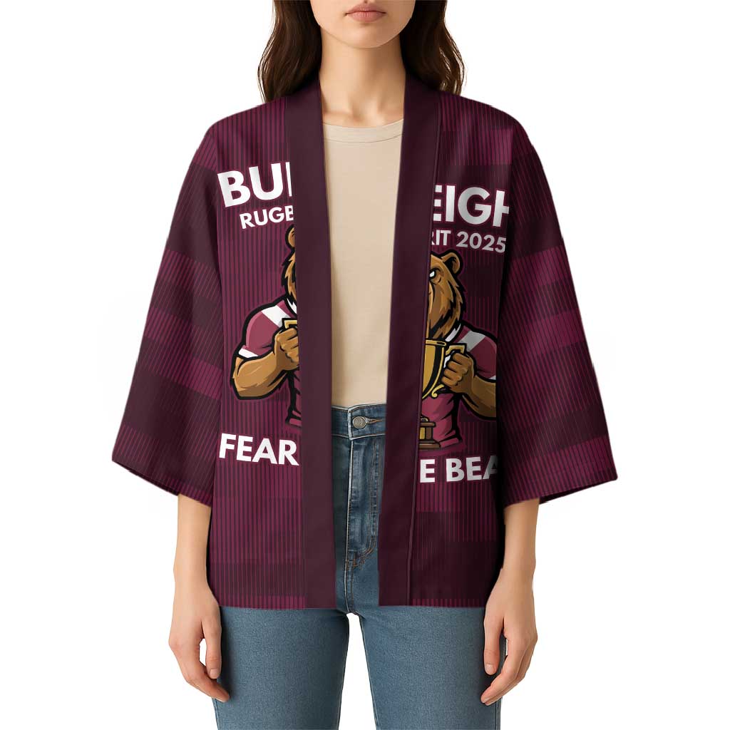 Pride of Burleigh Rugby Spirit Custom Kimono Queensland Grand Final Edition 2025 - Aussie Hoodie