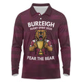 Pride of Burleigh Rugby Spirit Custom Long Sleeve Polo Shirt Queensland Grand Final Edition 2025 - Aussie Hoodie