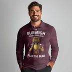 Pride of Burleigh Rugby Spirit Custom Long Sleeve Polo Shirt Queensland Grand Final Edition 2025 - Aussie Hoodie