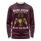 Pride of Burleigh Rugby Spirit Custom Long Sleeve Shirt Queensland Grand Final Edition 2025 - Aussie Hoodie