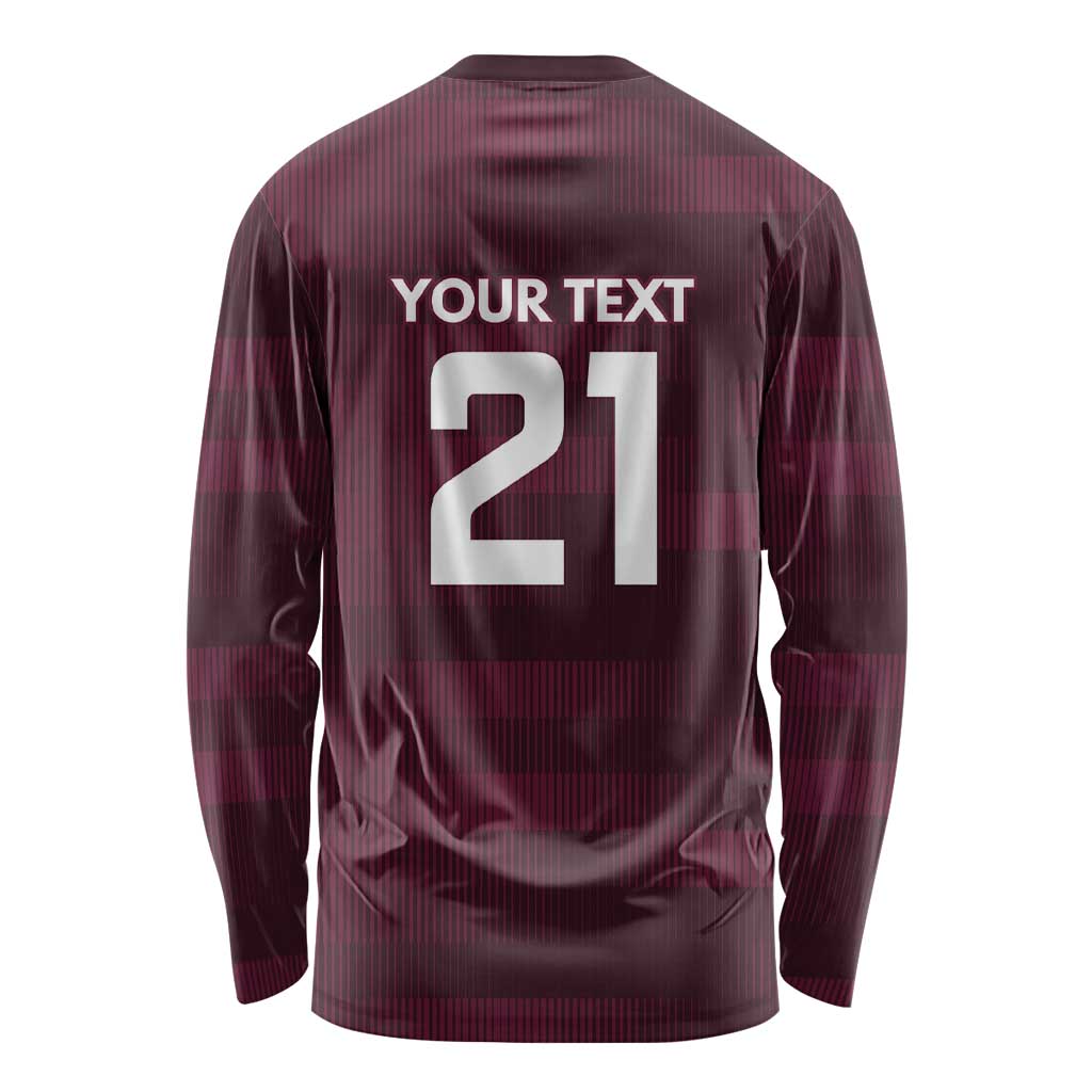 Pride of Burleigh Rugby Spirit Custom Long Sleeve Shirt Queensland Grand Final Edition 2025 - Aussie Hoodie