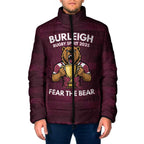 Pride of Burleigh Rugby Spirit Custom Padded Jacket Queensland Grand Final Edition 2025 - Aussie Hoodie