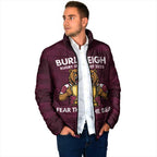 Pride of Burleigh Rugby Spirit Custom Padded Jacket Queensland Grand Final Edition 2025 - Aussie Hoodie