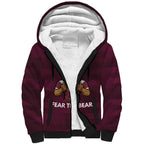 Pride of Burleigh Rugby Spirit Custom Sherpa Hoodie Queensland Grand Final Edition 2025 - Aussie Hoodie