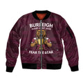 Pride of Burleigh Rugby Spirit Custom Sleeve Zip Bomber Jacket Queensland Grand Final Edition 2025 - Aussie Hoodie