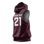 Pride of Burleigh Rugby Spirit Custom Sleeveless Hoodie Queensland Grand Final Edition 2025 - Aussie Hoodie