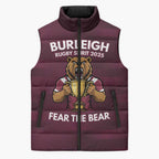 Pride of Burleigh Rugby Spirit Custom Sleeveless Puffer Jacket Queensland Grand Final Edition 2025 - Aussie Hoodie