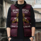Pride of Burleigh Rugby Spirit Custom Sleeveless Puffer Jacket Queensland Grand Final Edition 2025 - Aussie Hoodie