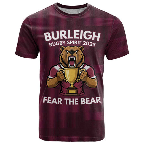 Pride of Burleigh Rugby Spirit Custom T Shirt Queensland Grand Final Edition 2025 - Aussie Hoodie