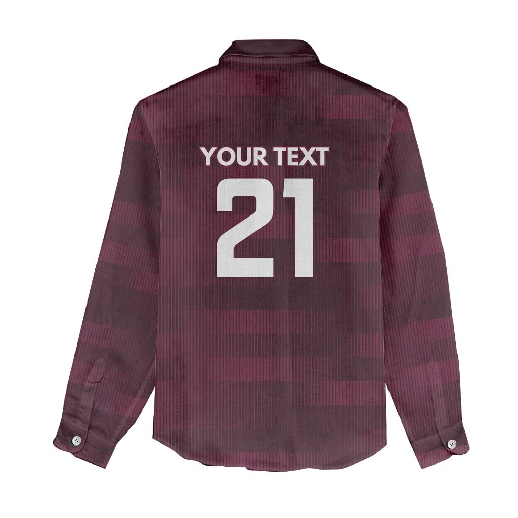 Pride of Burleigh Rugby Spirit Custom Women Casual Shirt Queensland Grand Final Edition 2025 - Aussie Hoodie
