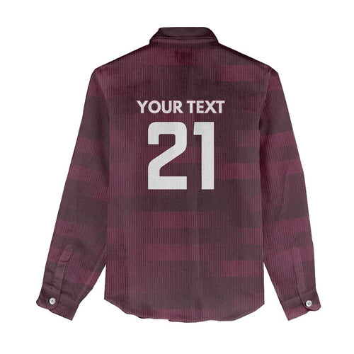 Pride of Burleigh Rugby Spirit Custom Women Casual Shirt Queensland Grand Final Edition 2025 - Aussie Hoodie