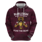 Pride of Burleigh Rugby Spirit Custom Zip Hoodie Queensland Grand Final Edition 2025 - Aussie Hoodie