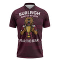 Pride of Burleigh Rugby Spirit Custom Zipper Polo Shirt Queensland Grand Final Edition 2025 - Aussie Hoodie