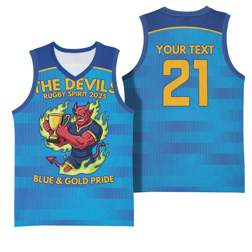 Pride of Norths Rugby Spirit Custom Basketball Jersey Queensland Grand Final Edition 2025 - Aussie Hoodie