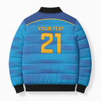Pride of Norths Rugby Spirit Custom Bomber Puffer Jacket Queensland Grand Final Edition 2025 - Aussie Hoodie