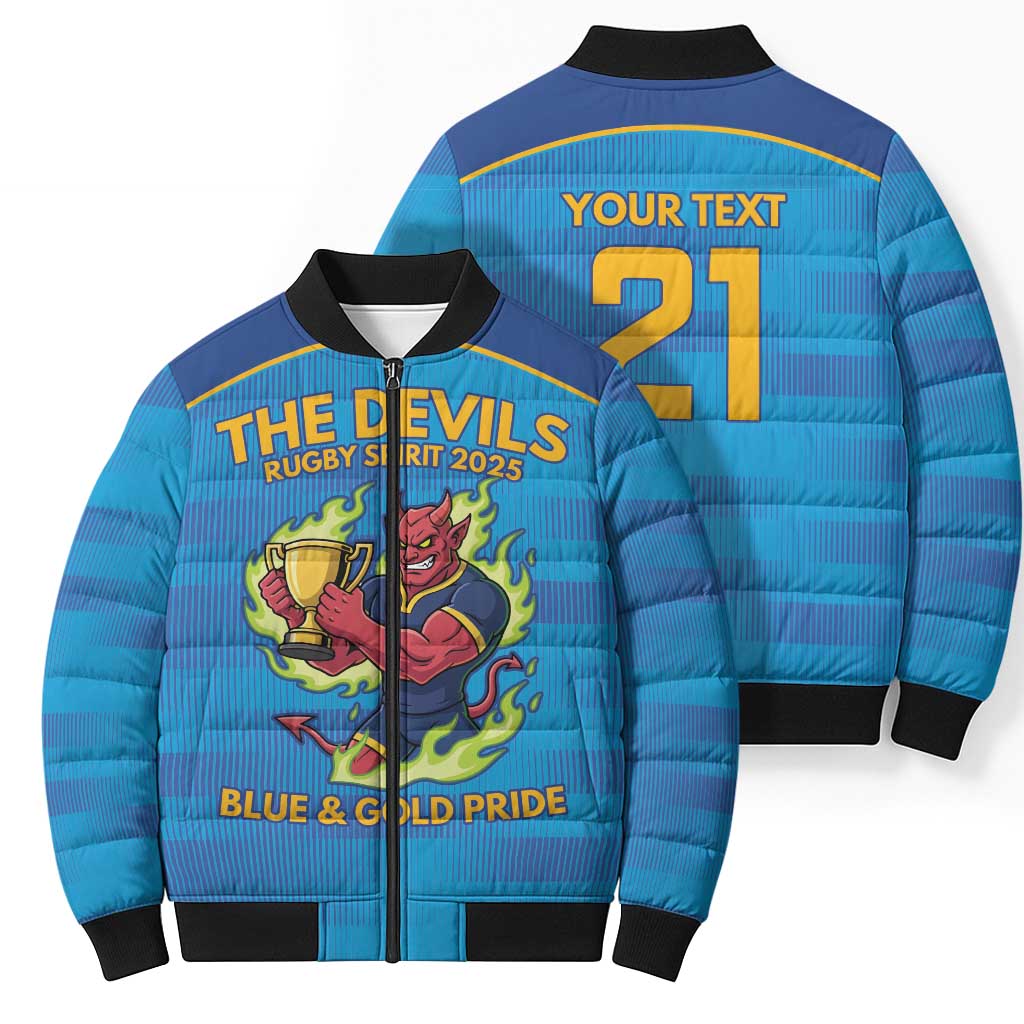 Pride of Norths Rugby Spirit Custom Bomber Puffer Jacket Queensland Grand Final Edition 2025 - Aussie Hoodie
