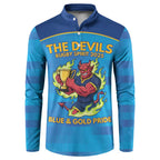 Pride of Norths Rugby Spirit Custom Button Sweatshirt Queensland Grand Final Edition 2025 - Aussie Hoodie
