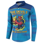 Pride of Norths Rugby Spirit Custom Button Sweatshirt Queensland Grand Final Edition 2025 - Aussie Hoodie