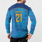 Pride of Norths Rugby Spirit Custom Button Sweatshirt Queensland Grand Final Edition 2025 - Aussie Hoodie