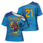 Pride of Norths Rugby Spirit Custom Cross Shoulder Shirt Queensland Grand Final Edition 2025 - Aussie Hoodie