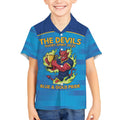Pride of Norths Rugby Spirit Custom Kid Hawaiian Shirt Queensland Grand Final Edition 2025 - Aussie Hoodie